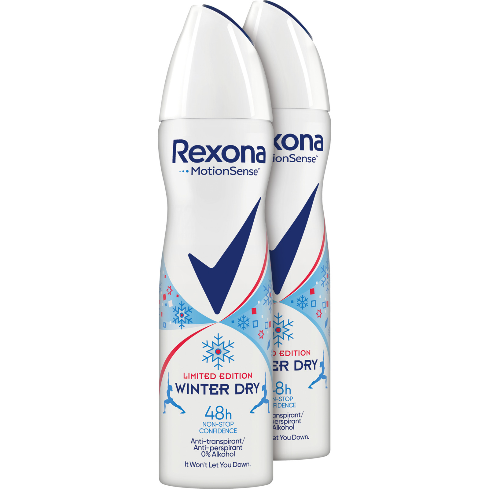 Rexona Deo Aerosol Winter Edition 2 x 150 ml