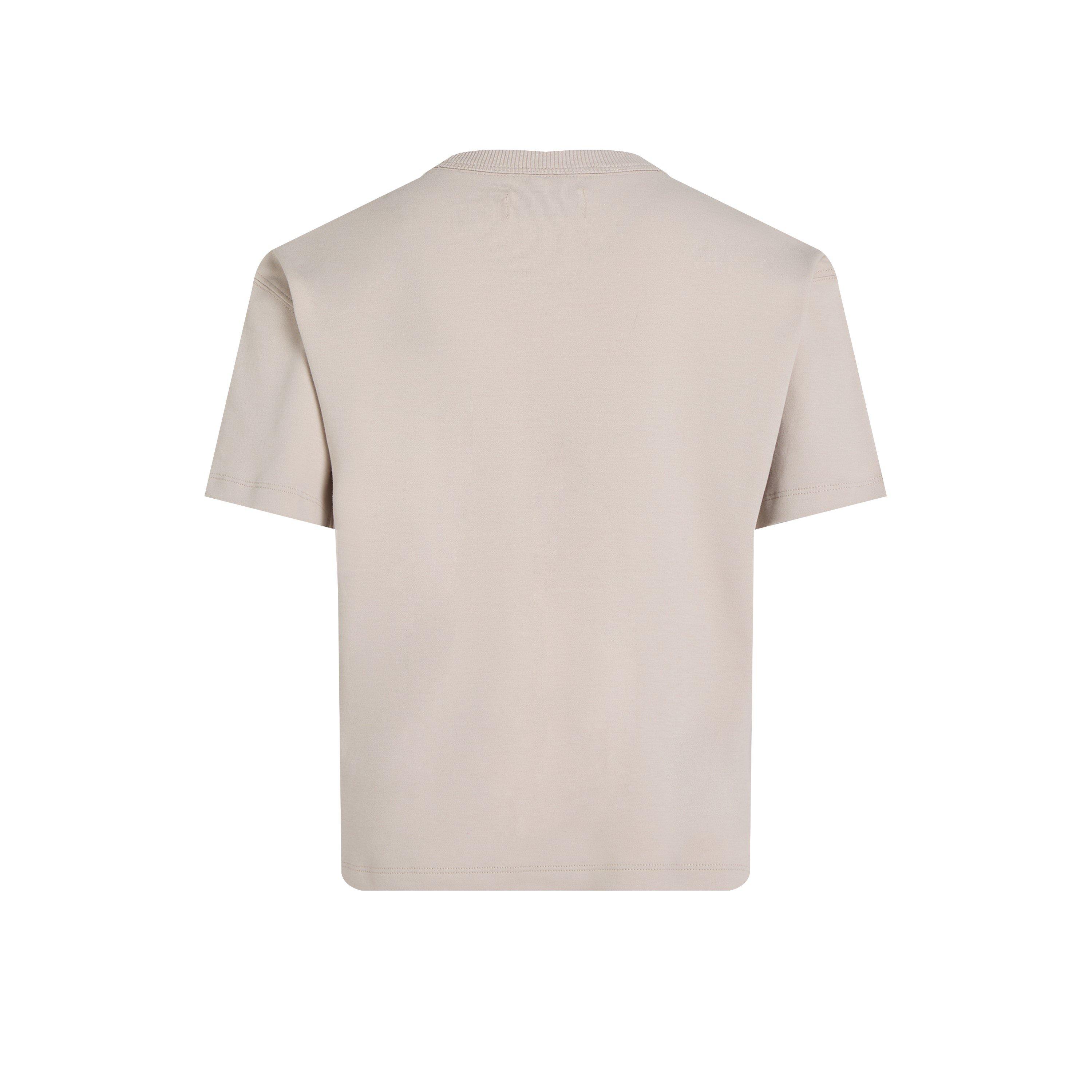 Calvin Klein Jeans OUTLINED FLEECE MONO T-SHIRT