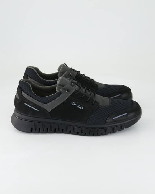 Igi & Co UEO 76173 Sneaker in Schwarz