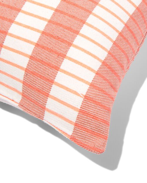 housse de coussin coton 50x50 jacquard rayures