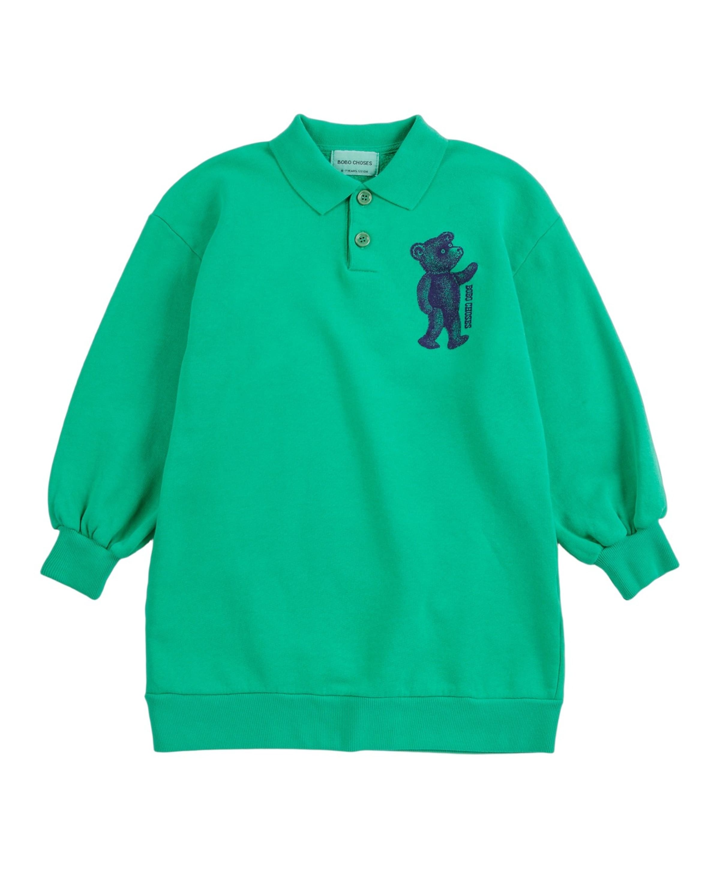Bobo Choses Meisjes jurk groen