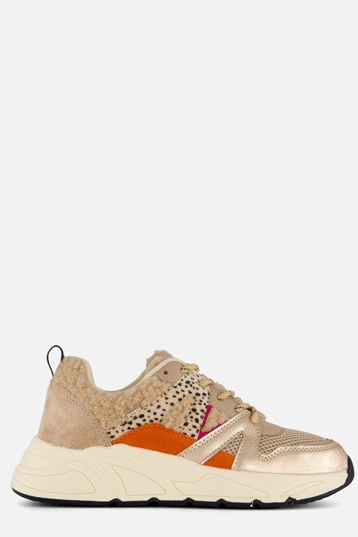 POSH by Poelman Teddy Sneakers roze