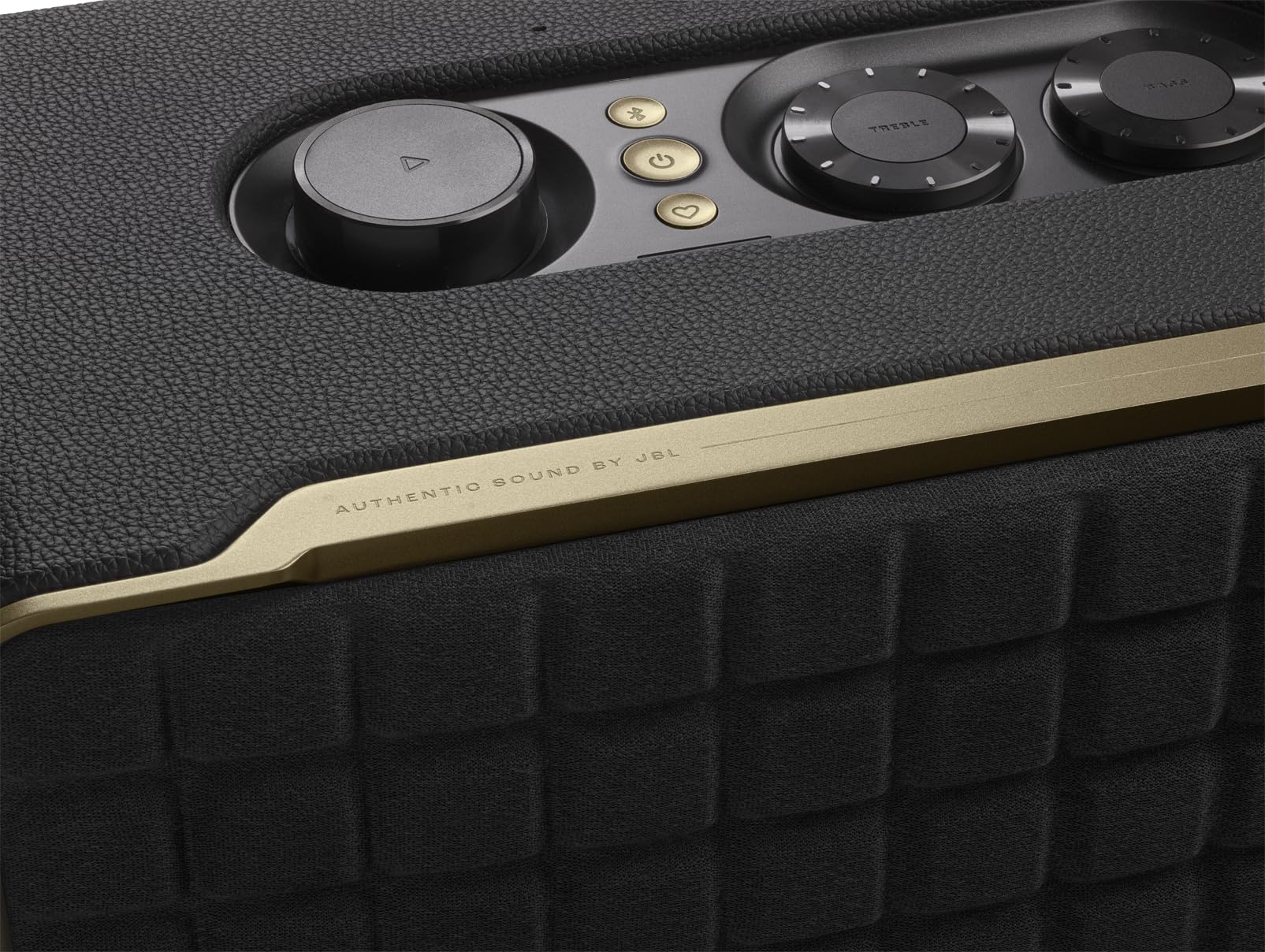JBL Authentics 300 Enceinte intelligente connectée portable avec WiFi, Bluetooth et assistants vocaux, design rétro, noire