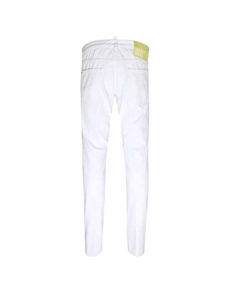 DSQUARED2 Jeans Tapered Fit 7/8 weiss