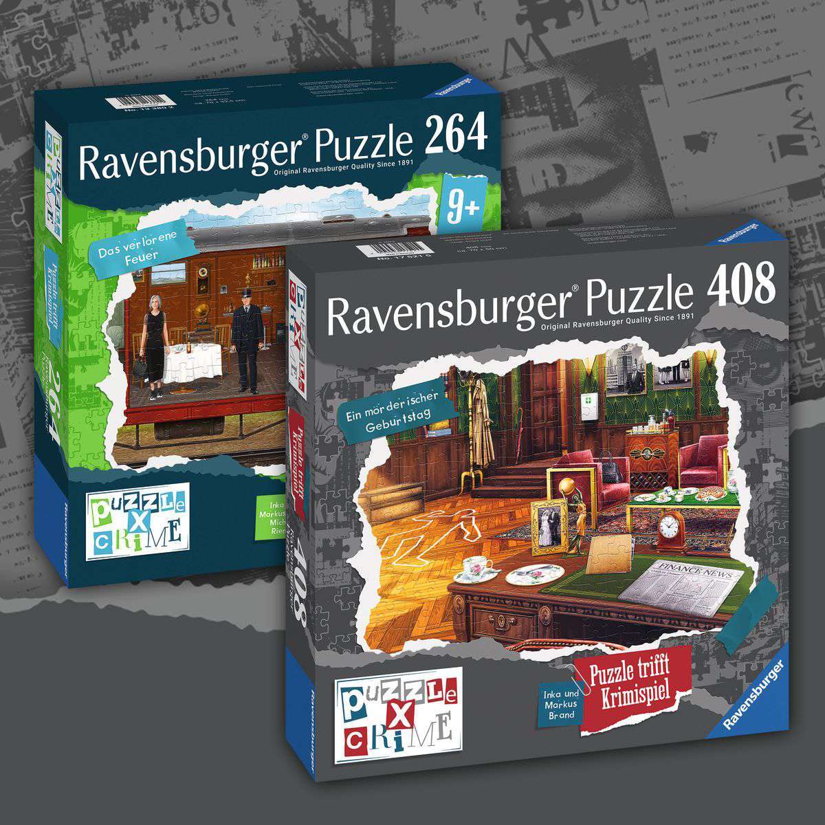 Ravensburger Spiel Puzzle X Crime: Das verlorene Feuer