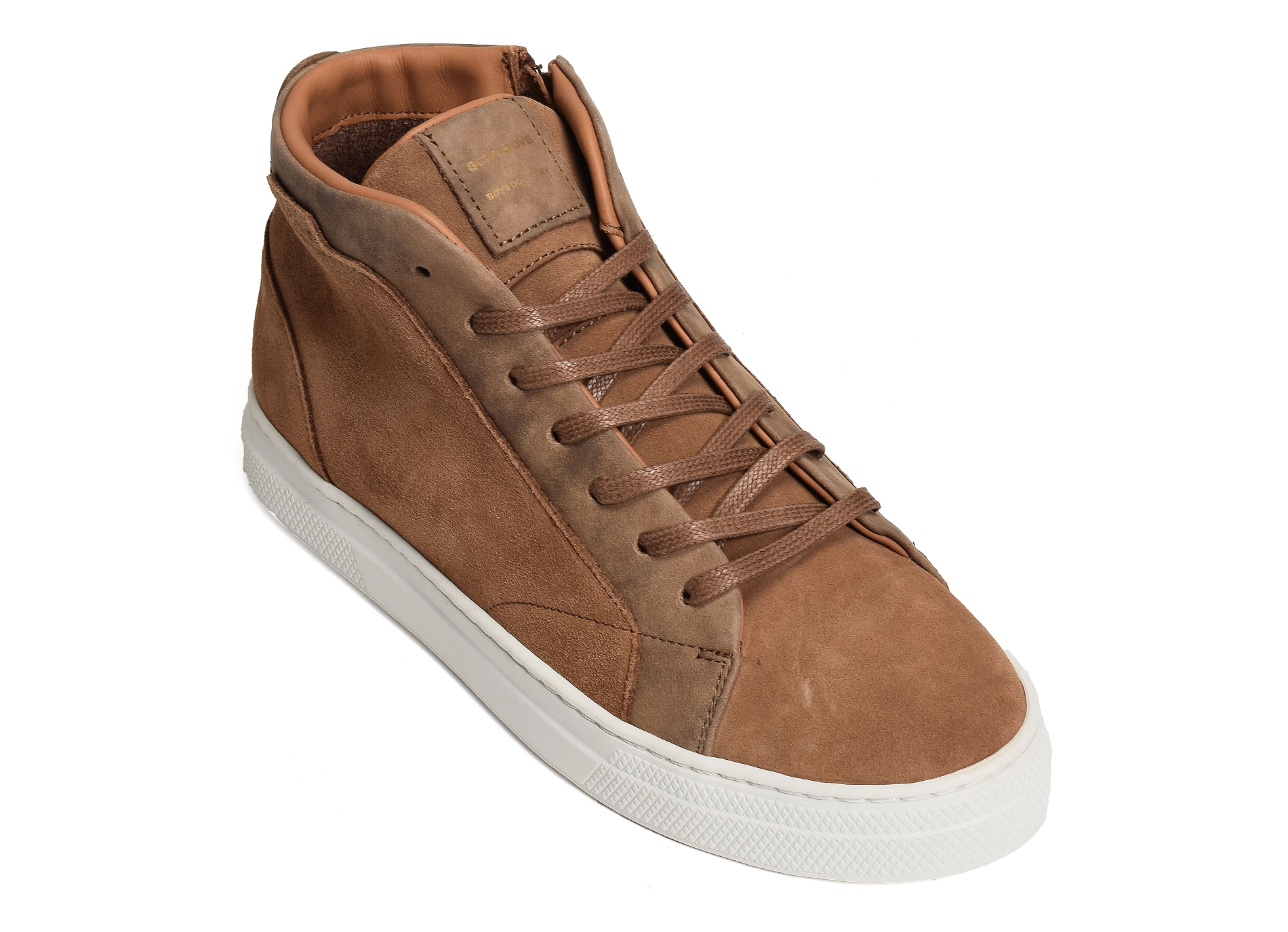 Spark mid zip cognac
