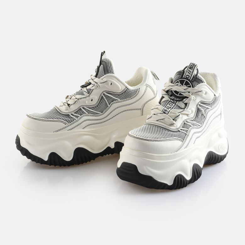 BLADER STRM BS - VEGAN NAPPAMESH - CREAMBLACK