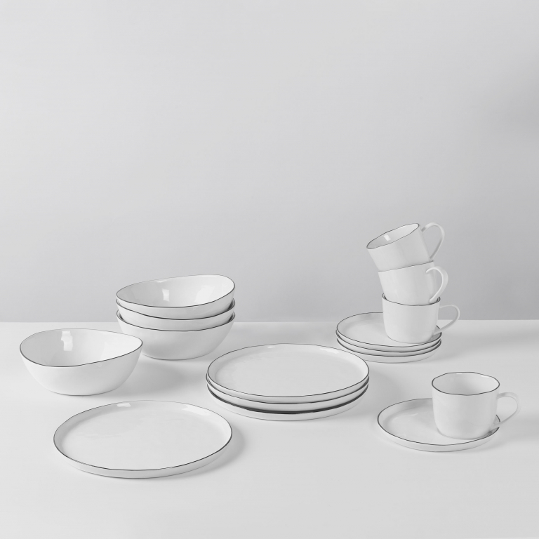 Broste Copenhagen Salt ontbijt serviesset 4 personen