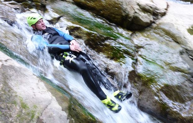 Canyoning in Sonthofen als Abenteuergeschenk| mydays