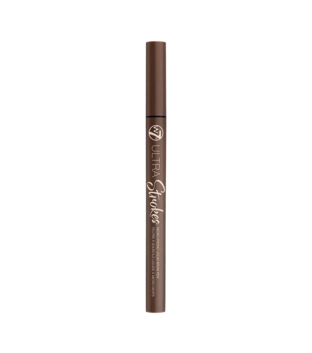 W7 - Lápis para Sobrancelhas Ultra Strokes Micro-Prong - Dark Brown