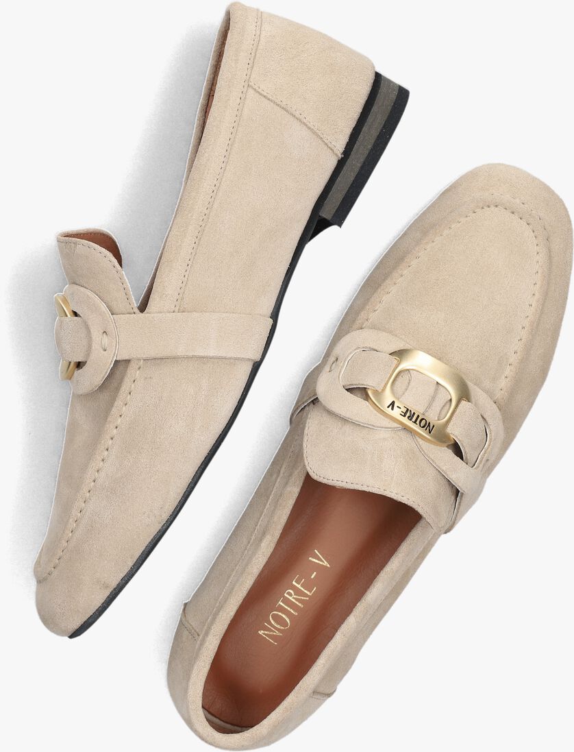 NOTRE-V beige notre-v loafers 133 5621