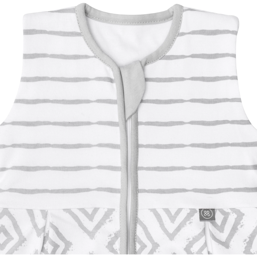 emma & noah Schlafsack Rauten grau