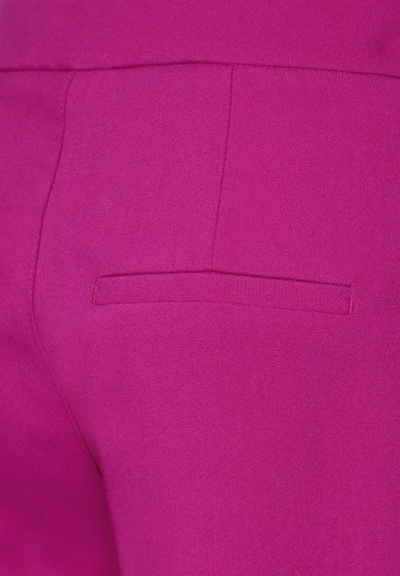 Loose Fit Twillhose - bright cozy pink