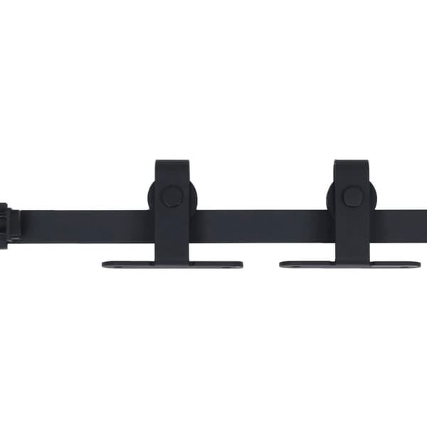 vidaXL Mini skyvedørsett karbonstål 200 cm