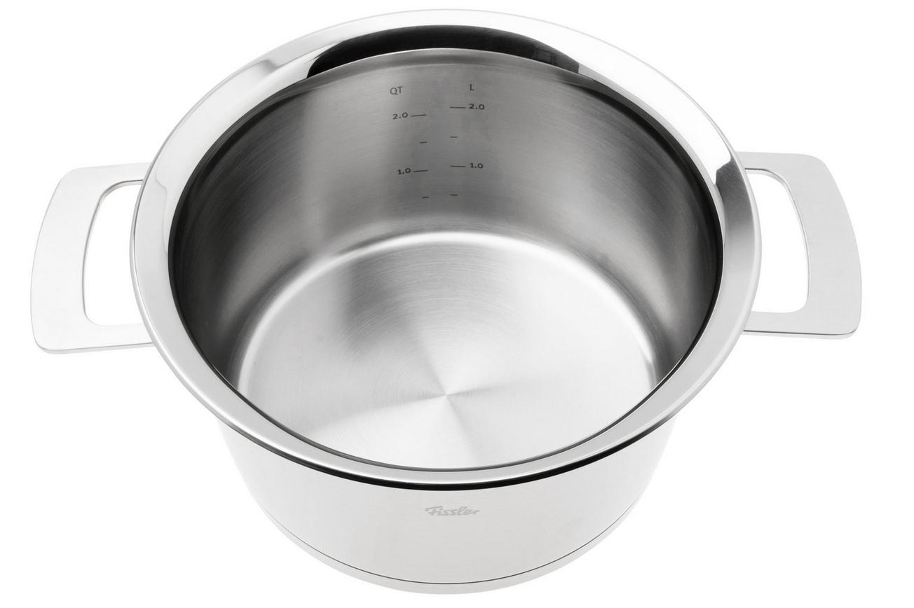 Fissler Phi Collection 016-113-20-000-0 kookpan, 20 cm, 3.2L, glazen deksel