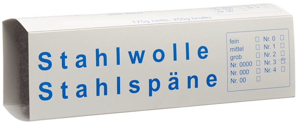 LAINE ACIER Stahlwolle 3 mittelgrob 250 g