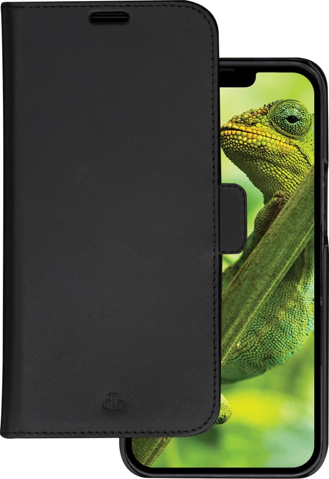 dbramante1928 Lynge iPhone 14 pungetui Plus (sort)