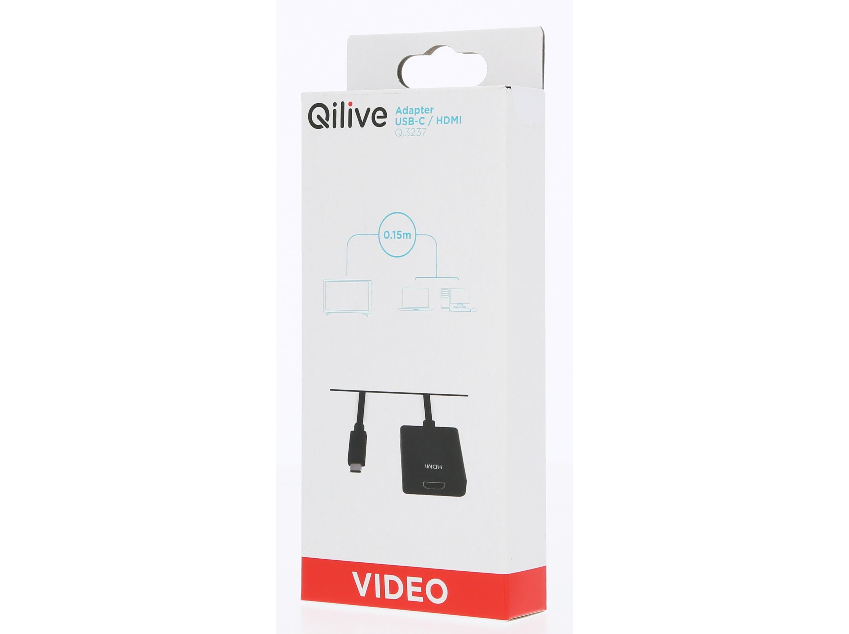ADAPTADOR QILIVE G4218027 USB-C/HDMI