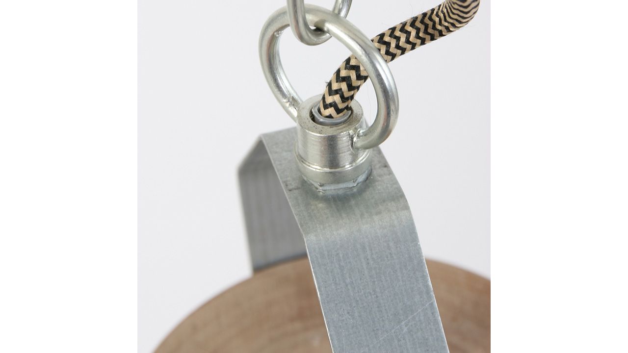 Hanglamp 7781ZW Denzel Mexlite ⌀38  cm