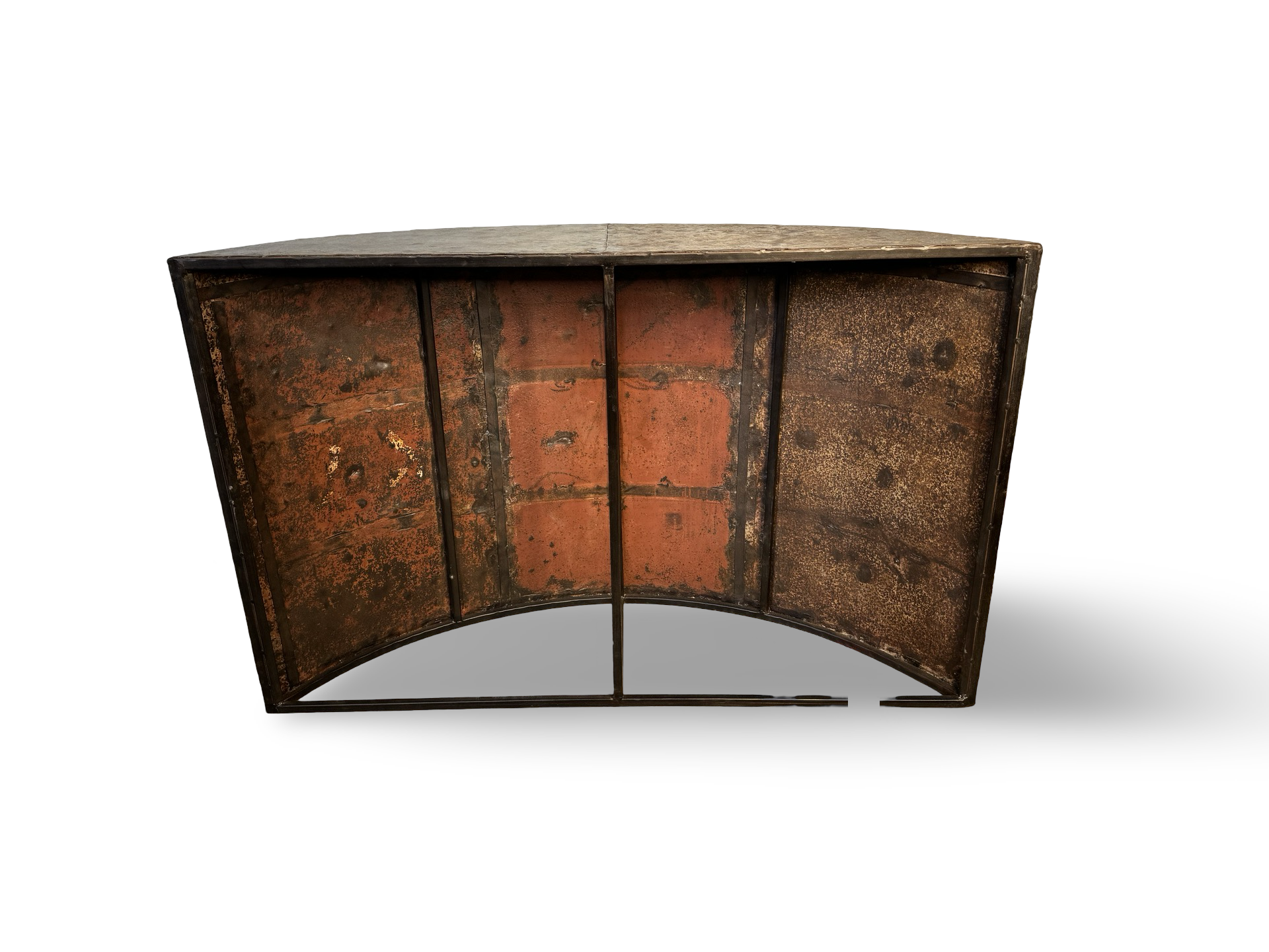 Sidetable Turijn groot ijzer halfrond Dressoir Turijn groot ijzer halfrond