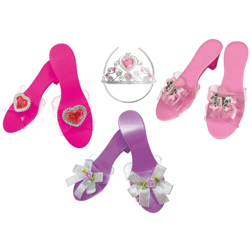 Spielschuhe und Tiara Spielset Sortiment