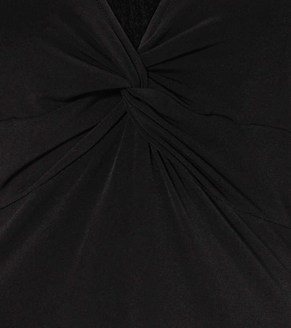 Aniston CASUAL Maxikleid mit raffiniertem Knoten am Dekolleté