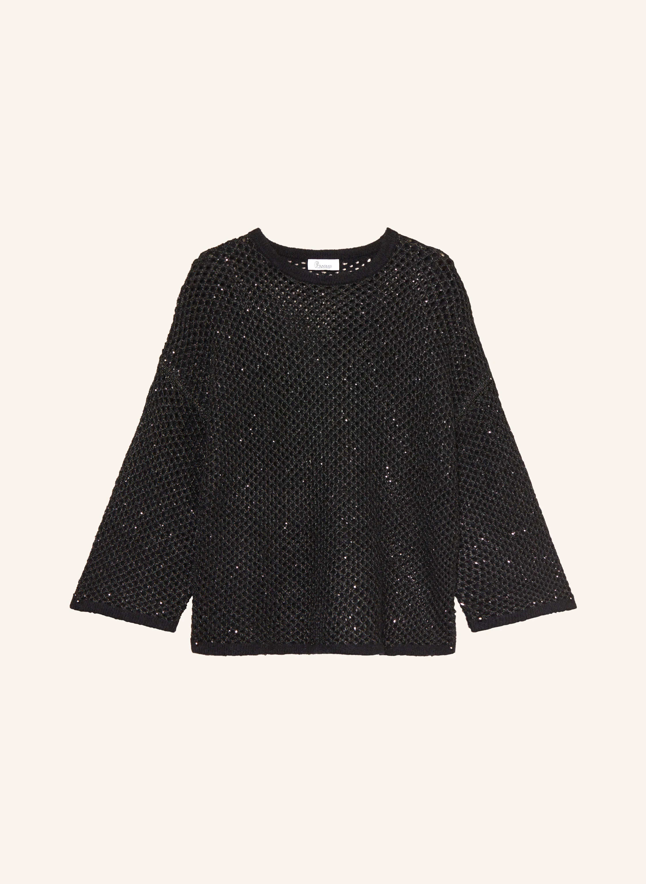 Princess GOES HOLLYWOOD Pullover mit Paillettenbesatz