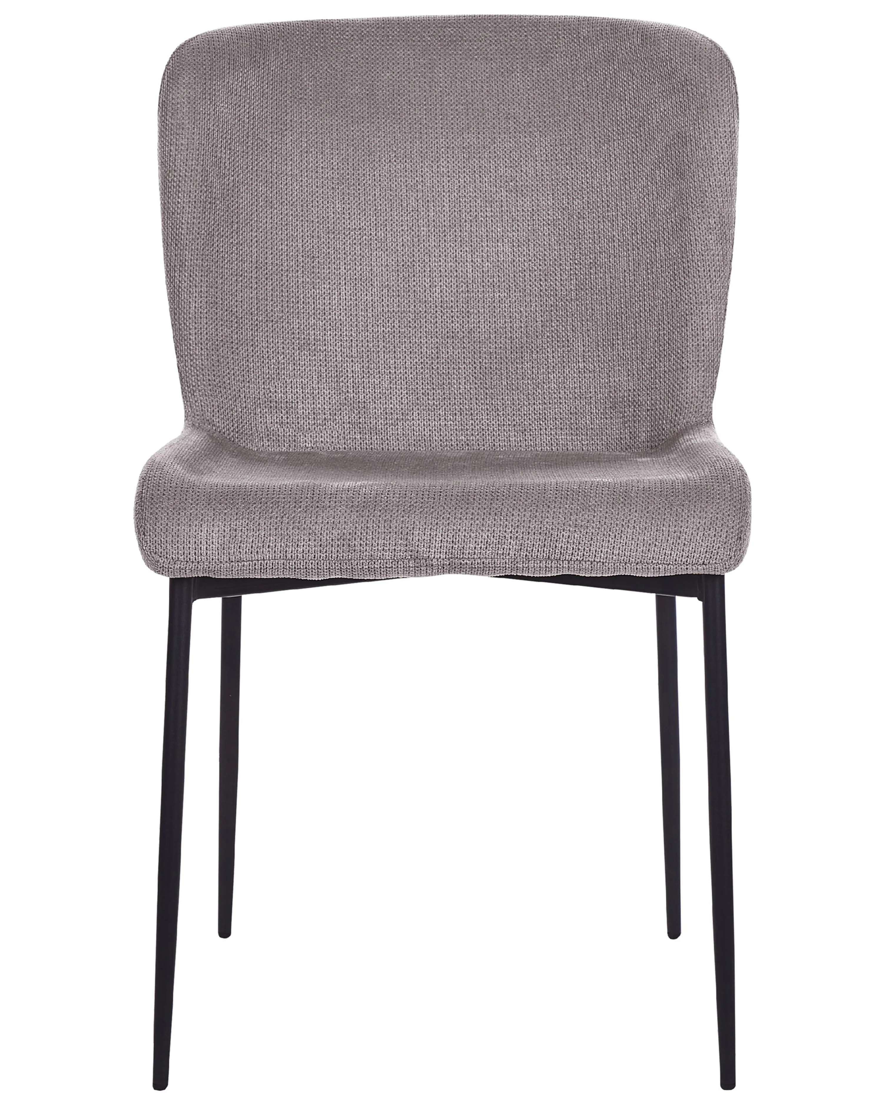 Set van 2 eetkamerstoelen ADA Donkergrijs