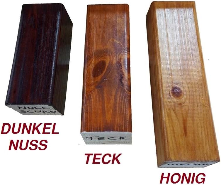 Vordach aus hölzern für den Außenbereich Farbe Dunkel nuss, Transparente kompakte Polycarbonatabdeckung, Modell Legno Stella, Haustür-Vordächer Größe 100 x 400 cm