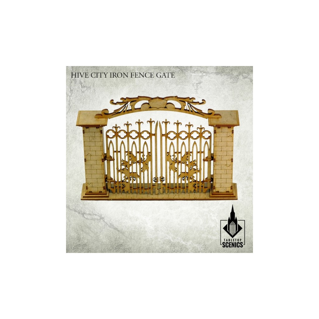 Hive City Iron Fence Gate