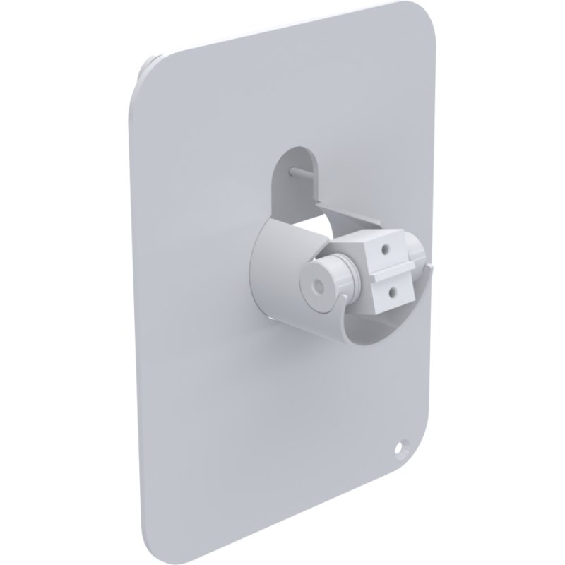 Ergonomic Solutions SpacePole Kiosk SKS001-32 accessoire de système de paiement en point de vente Plaque POS Blanc Métal