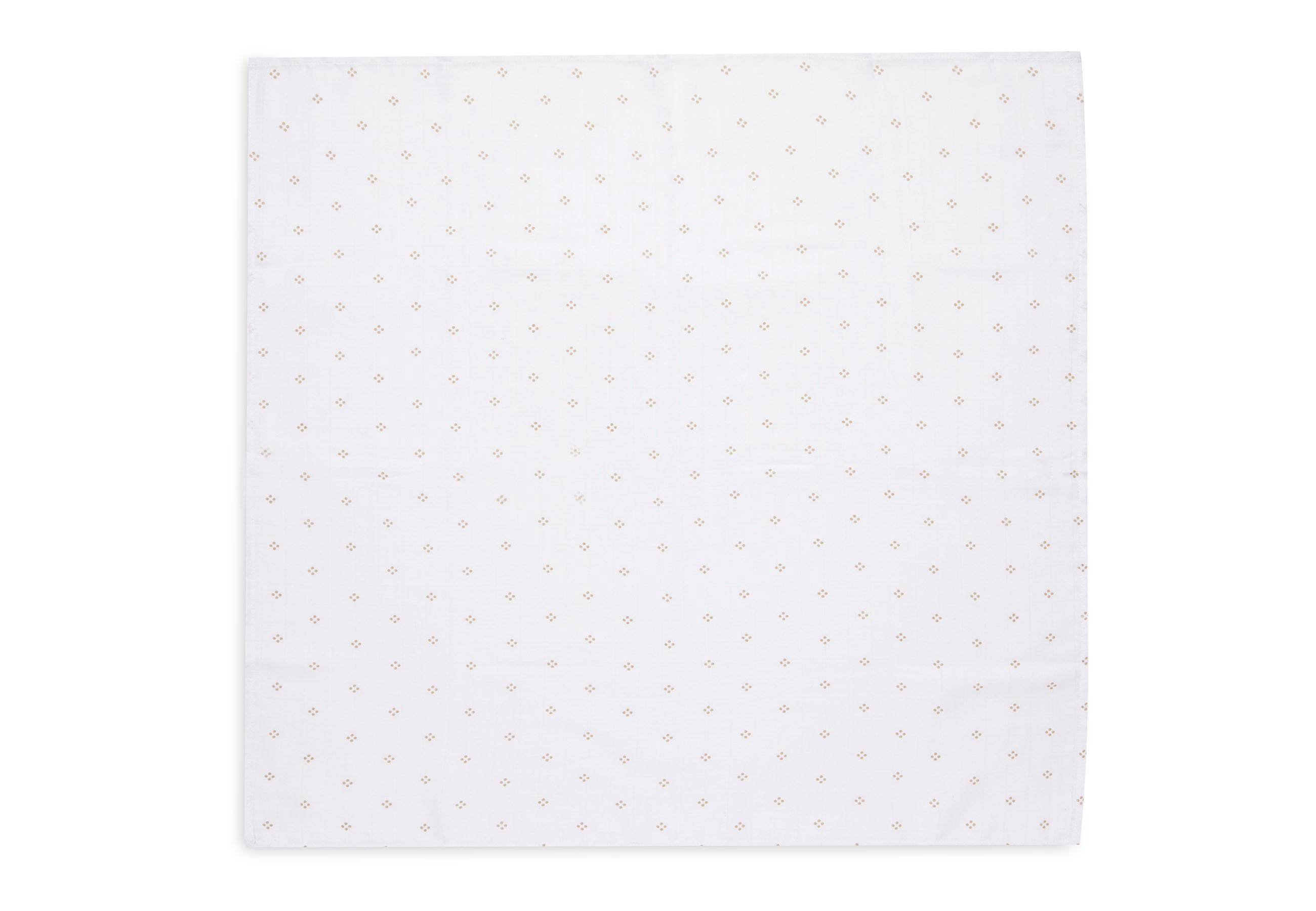 Jollein hydrofiele Doek Small 70x70cm Pointelle&Sun Biscuit (2p)