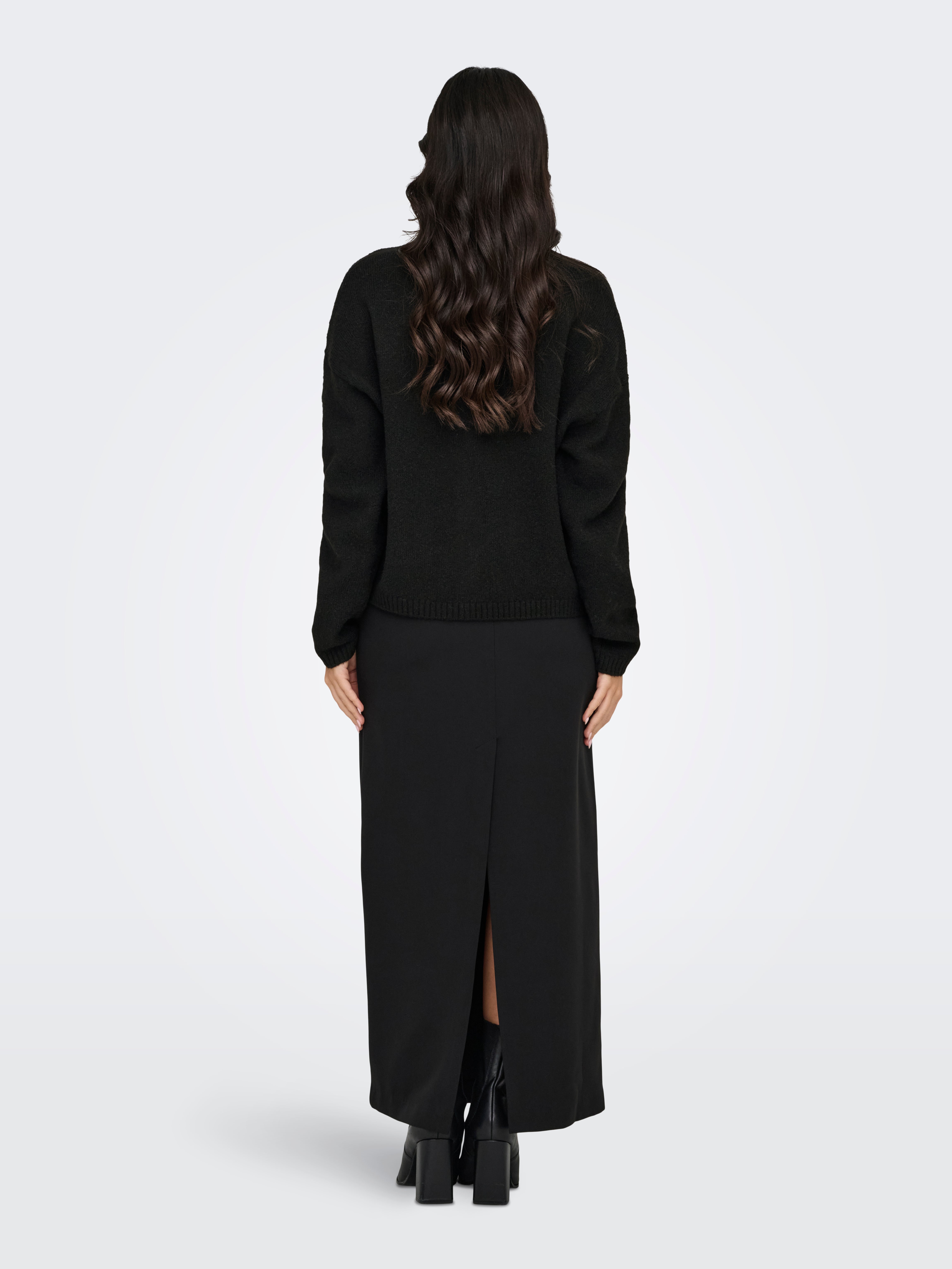 JDYBRAVE Strickjacke Black