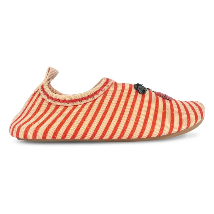 Konges Sløjd Chaussures de Plage Jade Pailletées | Terracotta