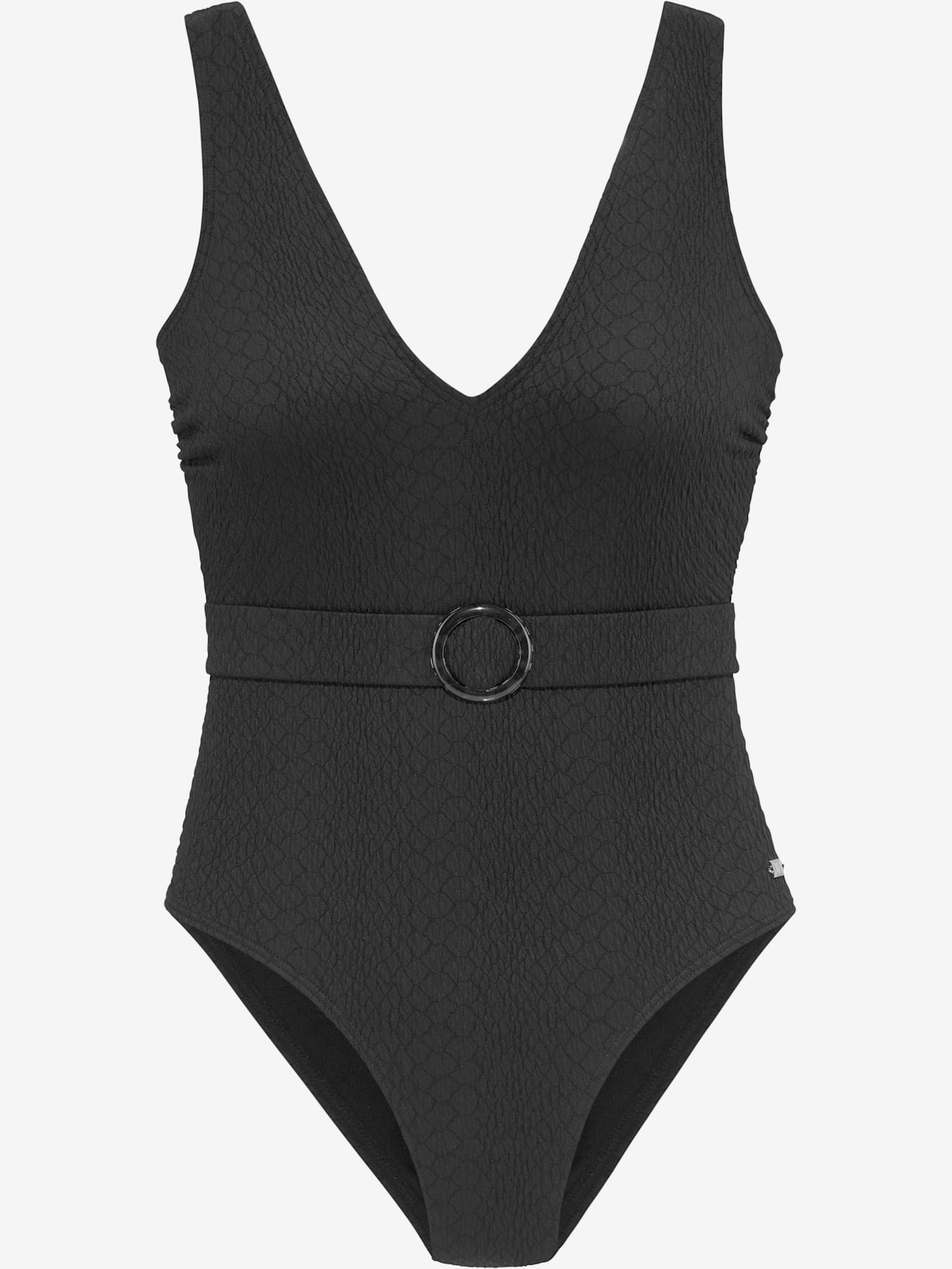 Maillot de bain qualité structurée élégante au look animal