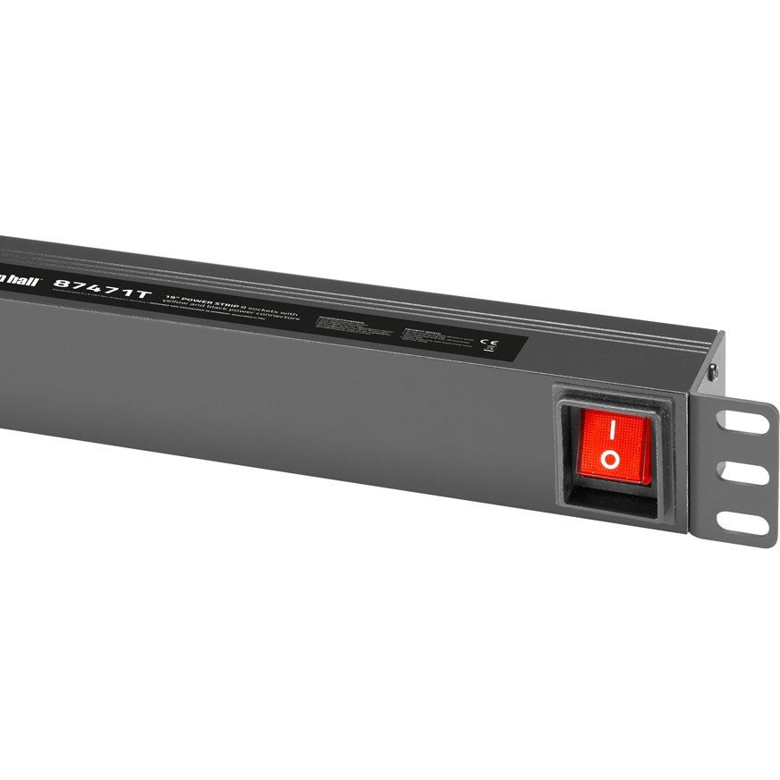 Adam Hall 87471T 19'' stroomverdeler met power twist connector