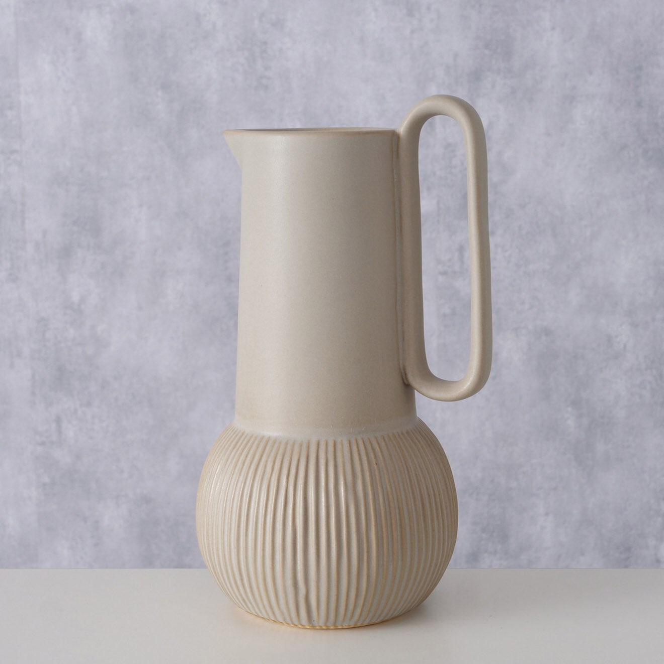 Boltze Vase Bromery vert - D.11xH.22 cm