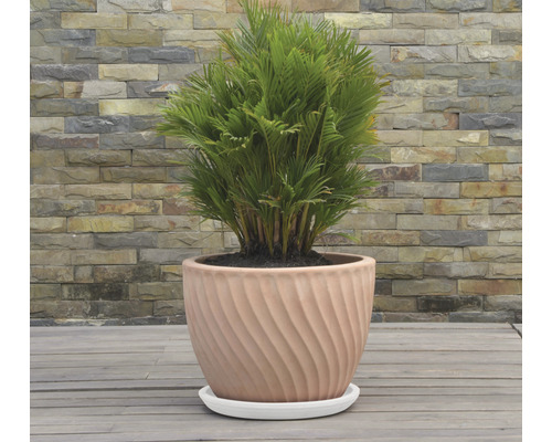 Lafiora plantenpot Ø 33 cm H 25 cm terra zonder schotel