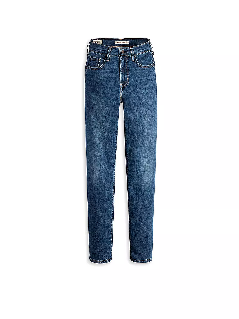 LEVI'S® Highwaist Jeans Straight Fit 724 dunkelblau