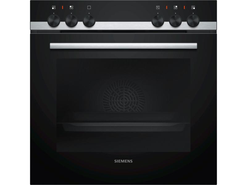 Siemens Einbauherd HE510ABR0C EU 60, Schwarz/Silber Backofen