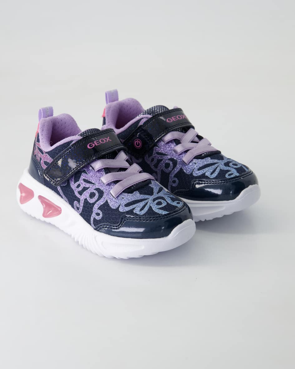Geox Assister Girl Sneaker in Blau