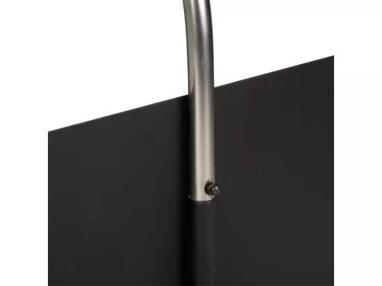 Porte-bûches pour cheminée noir 40x30x43h