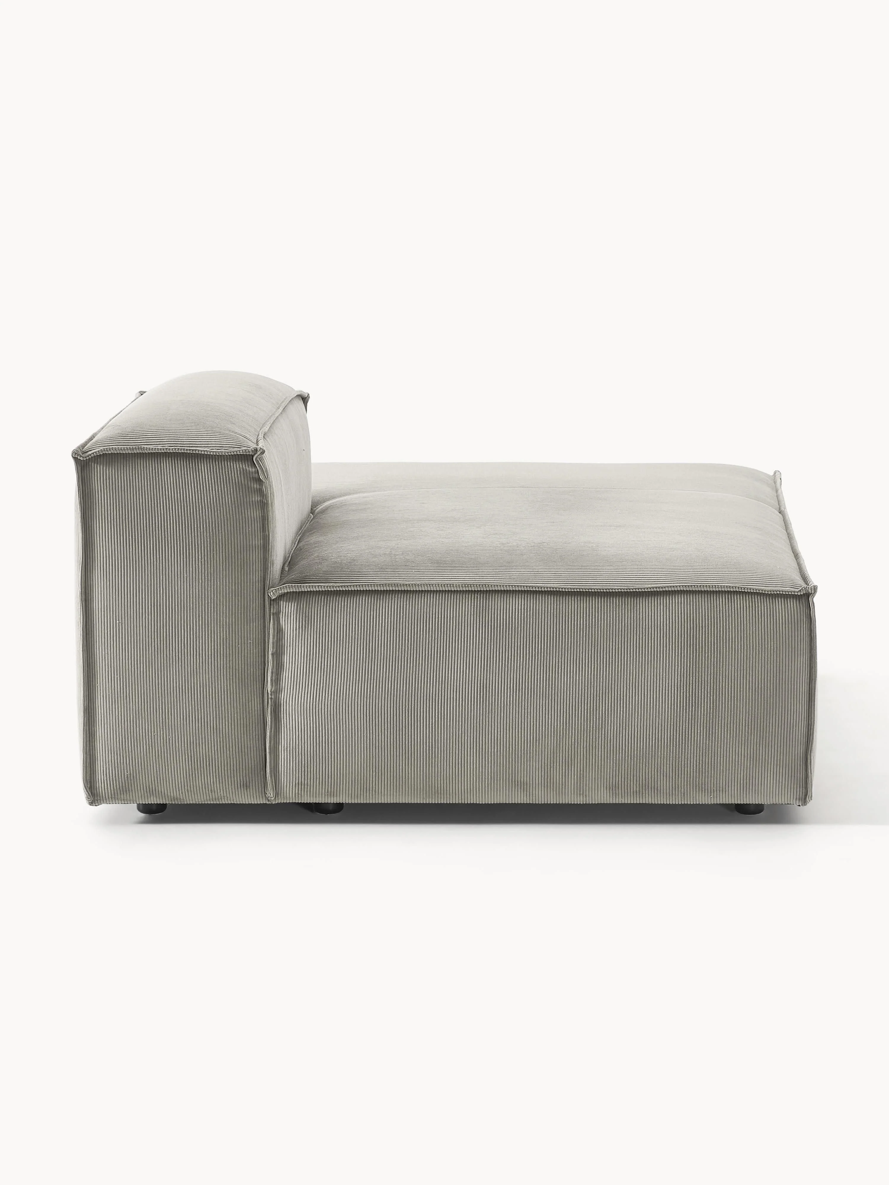 Chaise longue module Lennon van corduroy