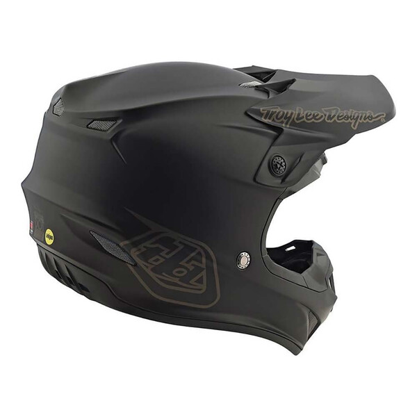Troy Lee Designs - Casque SE4 Polyacrylite Mono Noir Mat