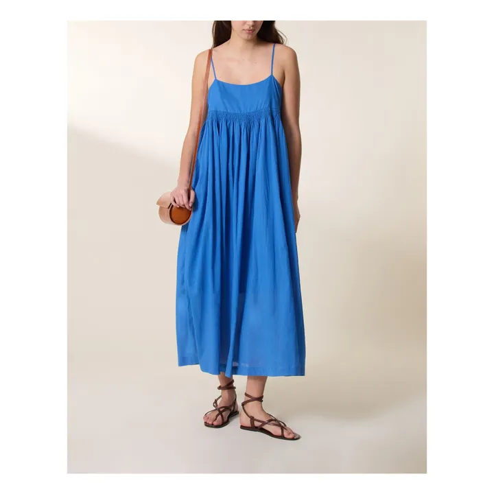 Leon & Harper Robe Raptor Coton Bio | Bleu