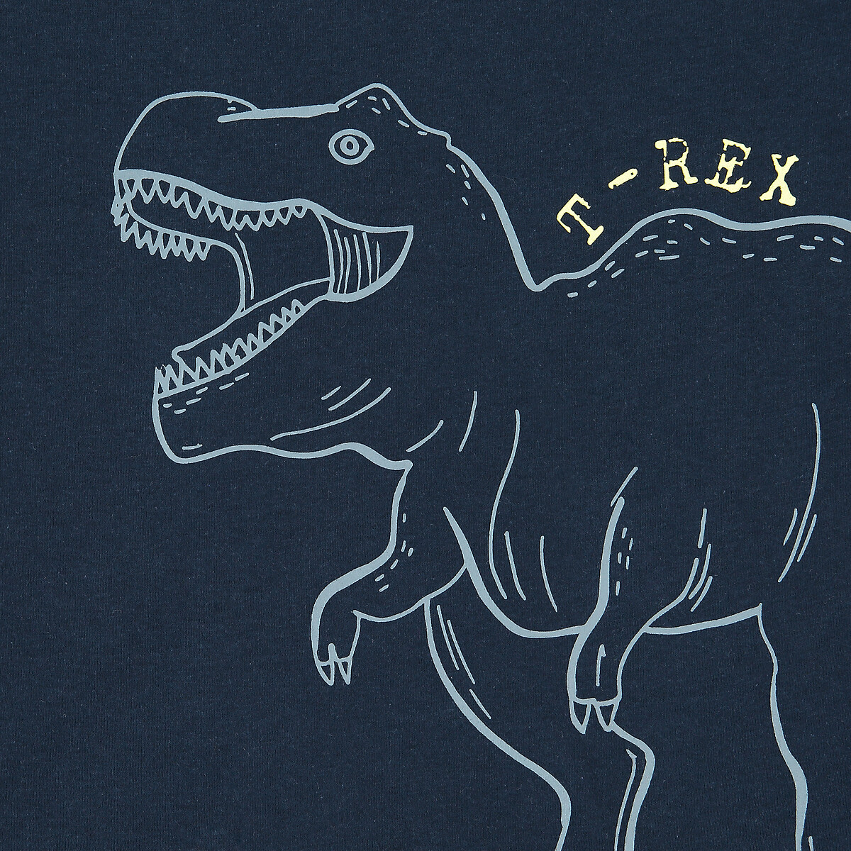 COLEÇÃO LA REDOUTE<br>Conjunto de 3 pijamas de algodão com estampa de dinossauro