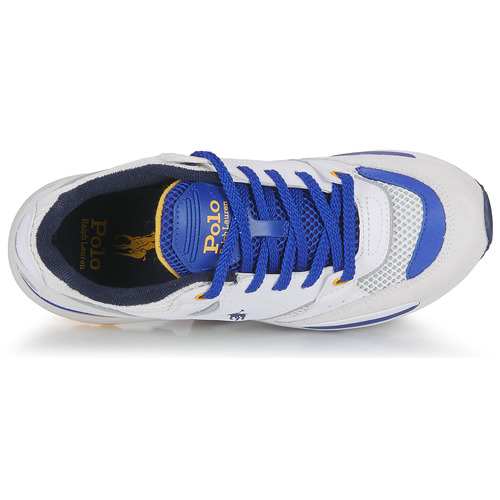 Polo Ralph Lauren - TRACKSTR 200-SNEAKERS-LOW TOP LACE Blanco / Azul / Amarillo