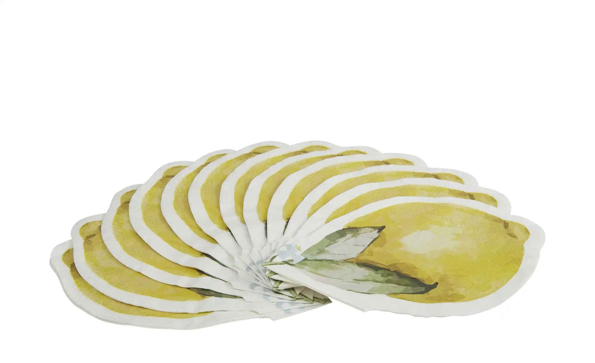 Servietten, 12er Pack Zitrone