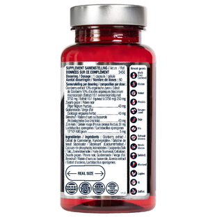 Lucovitaal Cranberry met X-tra Lactobacillus Capsules 60CP