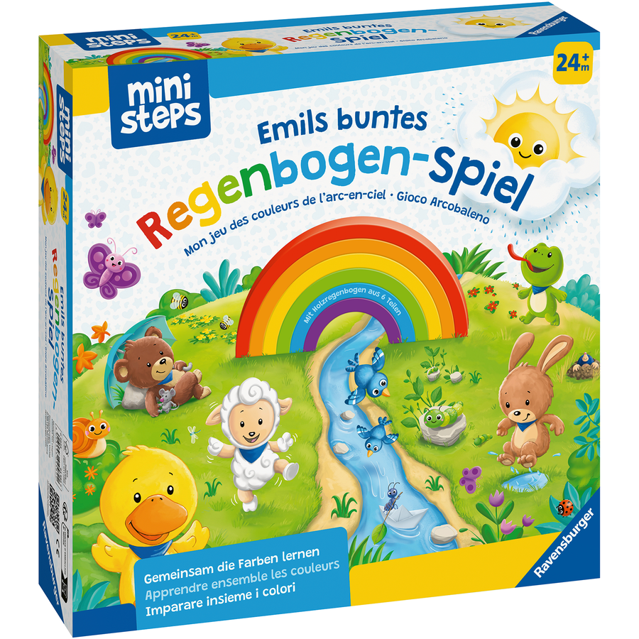 Ravensburger ministeps® Emils buntes Regenbogen-Spiel